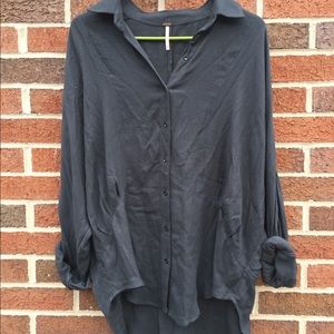 Free people button down top